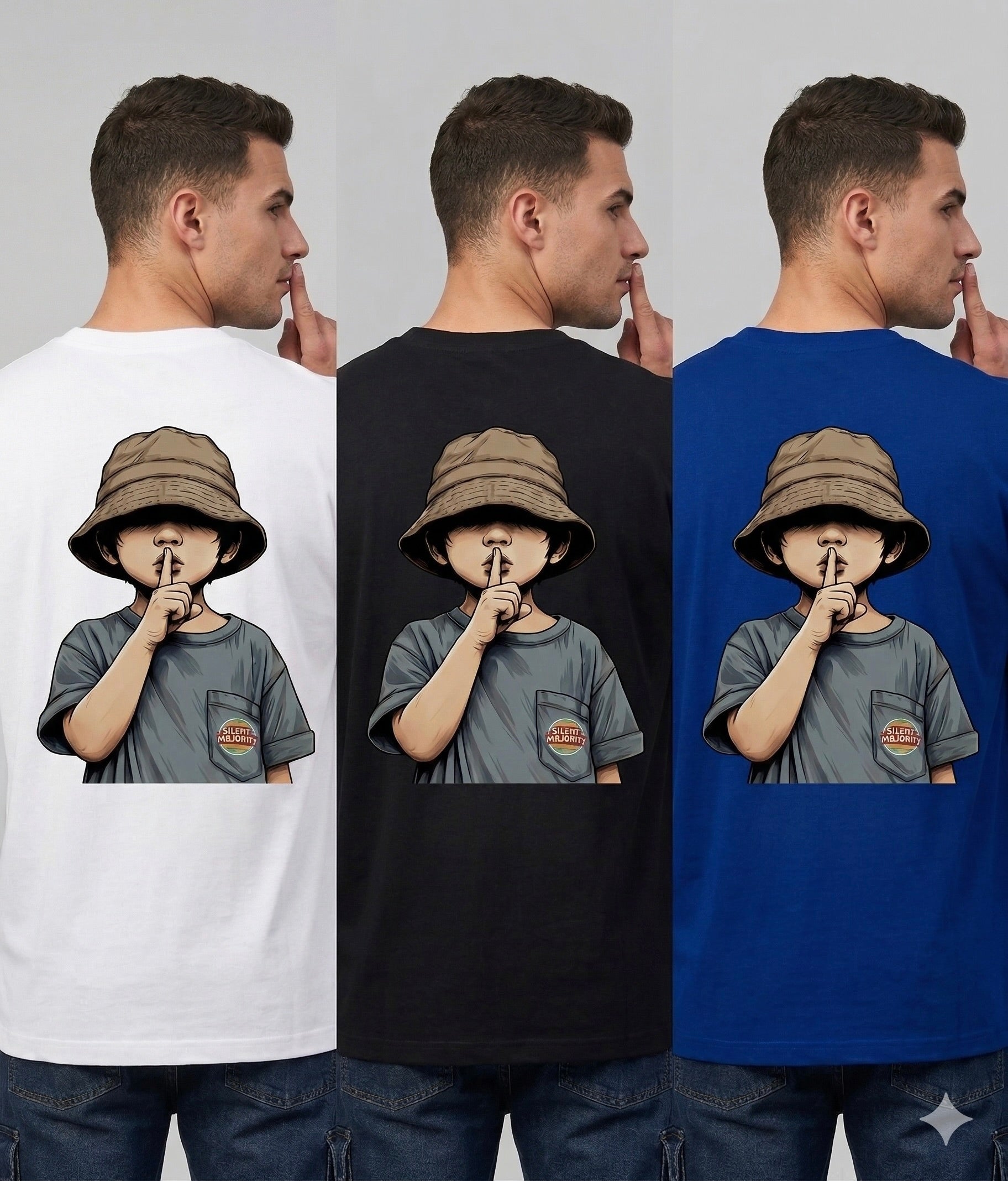 Quiet Boy - Oversized T-Shirt